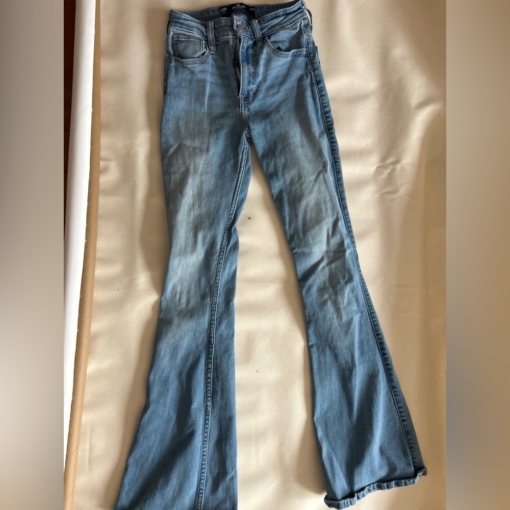 Hollister Light Blue Flare Jeans
